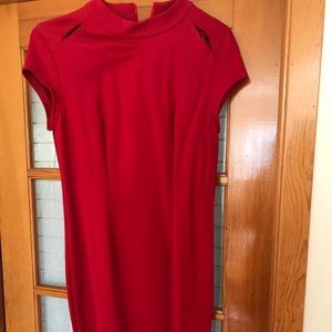 Red NWOT dress strechy